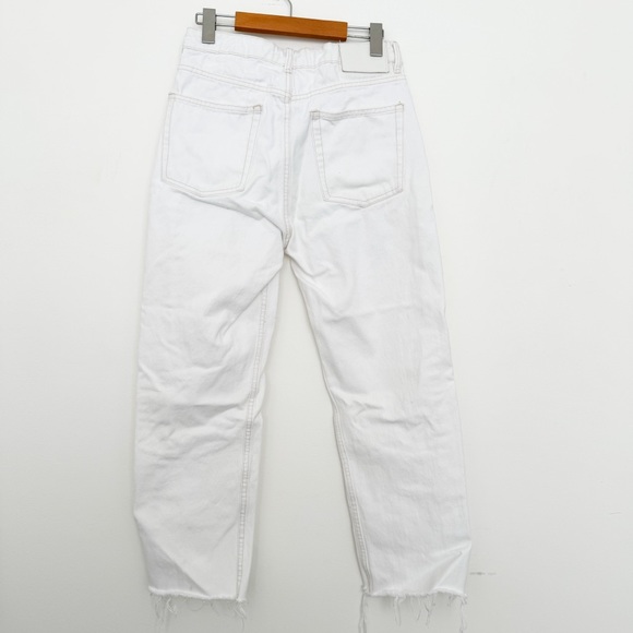 White Straight Leg Denim - Picture 6 of 6